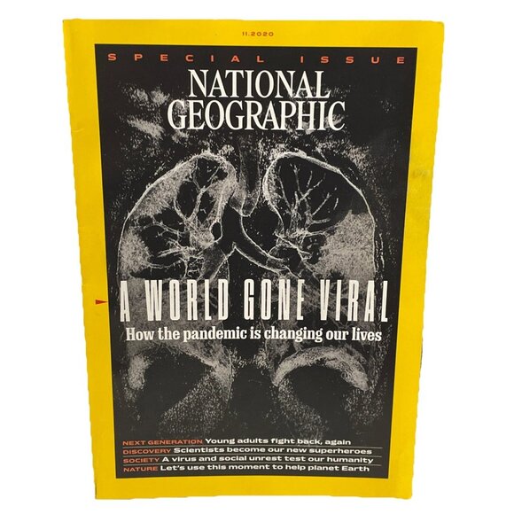 National Geographic November 2020 World Gone Viral Pandemic Changing Our View - Picture 1 of 10